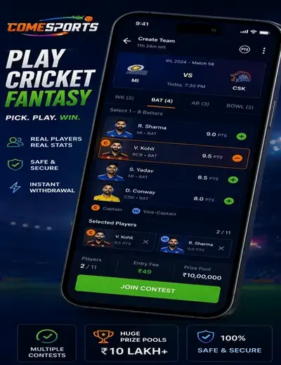 Cassinopix (casino pix) fantasy cricket & matchday visual 2